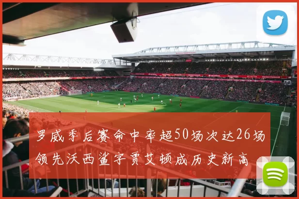罗威季后赛命中率超50场次达26场领先沃西鲨字贾艾顿成历史新高